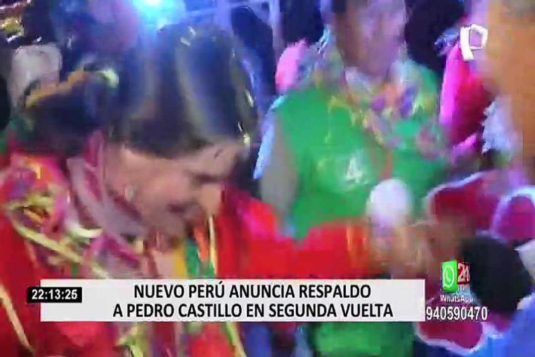 Nuevo Perú: movimiento fundado por Verónika Mendoza anunció respaldo a Castillo