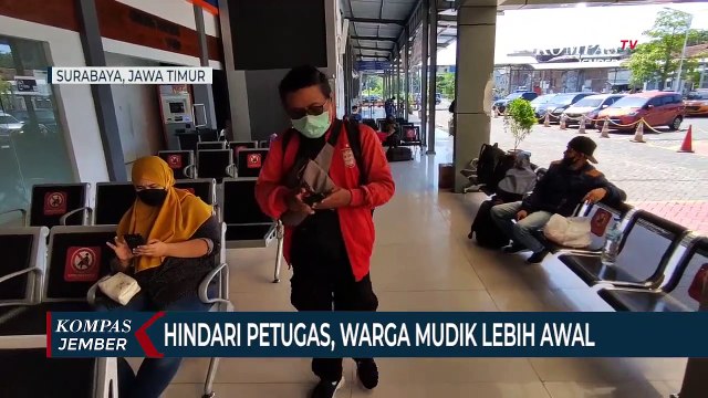 Hindari Larangan Mudik, Warga Memilih Mudik Lebih Awal