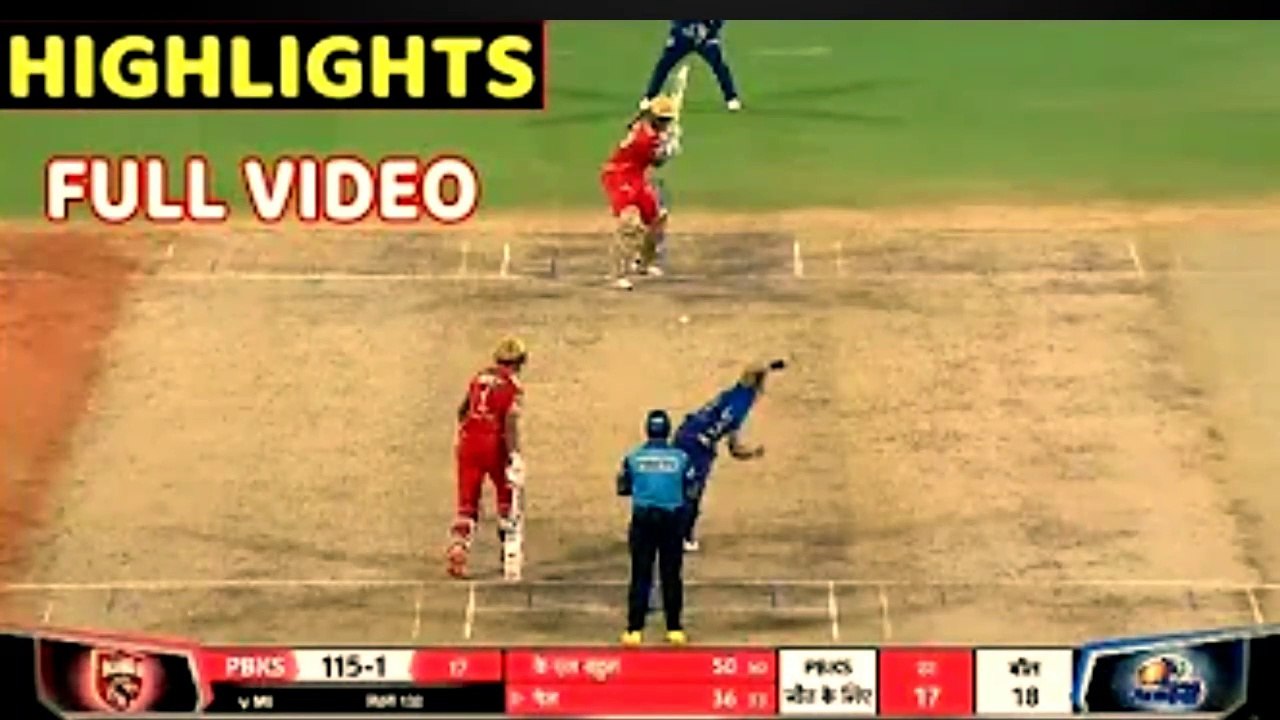 Punjab Kings vs Mumbai indians Full Match Highlights • PBKS VS MI FULL HIGHLIGHT cricket highlights 2