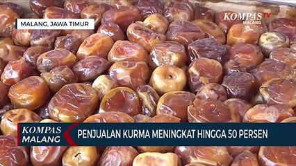Berkah Ramadan Bagi Pedagang Kurma, Pendapatan Meningkat Hingga 50 Persen