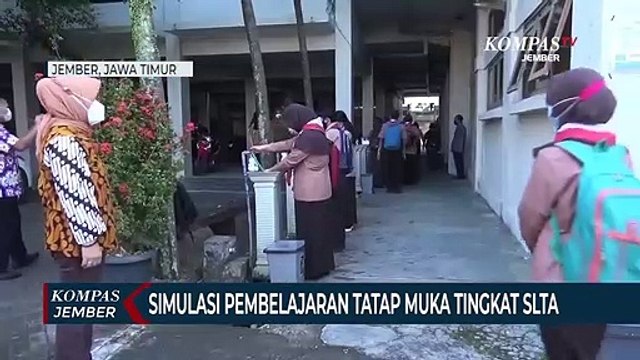Simulasi Pembelajaran Tatap Muka Tingkat SMA dan SMK