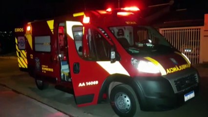 Mulher de 41 anos sofre queda e se fere com corte na testa no Bairro Pioneiros Catarinense