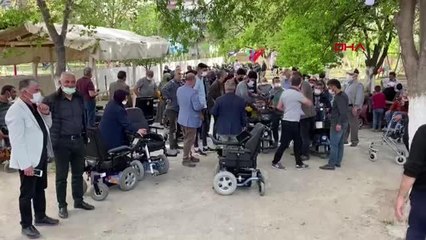 IĞDIR HOLLANDA'DAN GELEN BİR TIR DOLUSU ENGELLİ ARACI DAĞITILDI