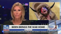 Laura Ingraham Says ‘Biden’s Insurrectionists,’ Not ‘Goofy QAnon People’ Are Biggest Threat to America