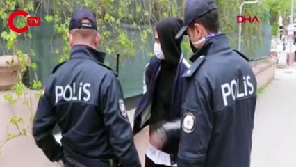 EDİRNE'DE, KISITLAMADA EVİNDEN UZAK MARKETLERE GİDENLERE CEZA