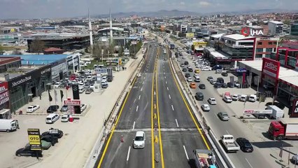 Şaşmaz Sanayi Bulvarı’ndaki ilk köprülü kavşak trafiğe açıldı