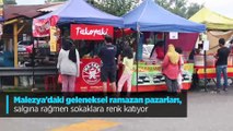 Malezya'daki geleneksel ramazan pazarları, salgına rağmen sokaklara renk katıyor