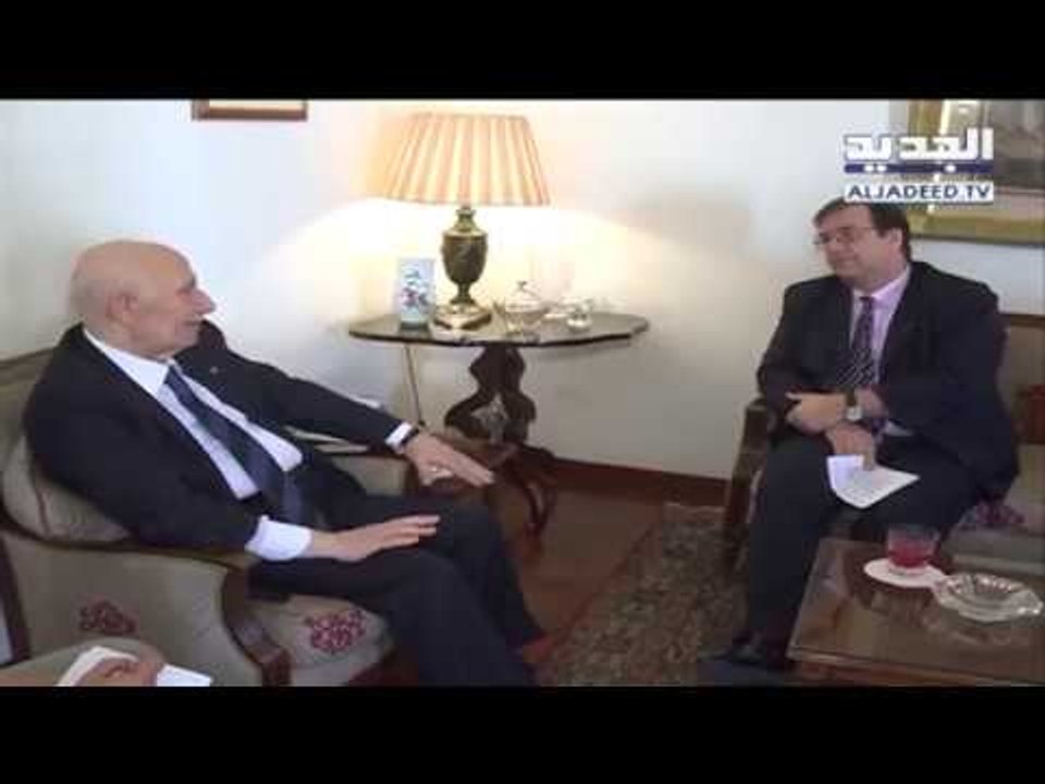 الرئيس الحسيني يستقبل سفير فرنسا لدى لبنان