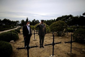 İngiliz Helles Anıtı'nda tören