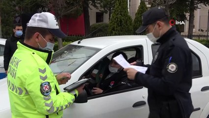 Kısıtlamada polis ihlallere geçit vermiyor