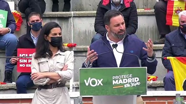 Santiago Abascal a Pablo Iglesias: Yo no lloriqueo como un cobarde