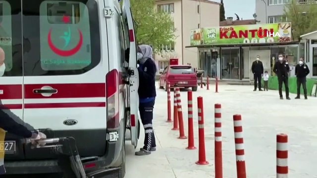 Temizlik yaparken elektrik akımına kapılan kadın yaralandı