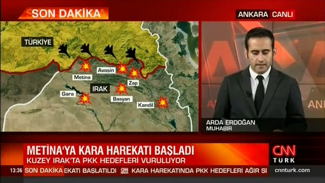Son dakika.. Kuzey Irak'ta geniş çaplı operasyon!