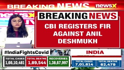 CBI Registers FIR Against Deshmukh _ In Connection With Parambir's Allegations _ NewsX