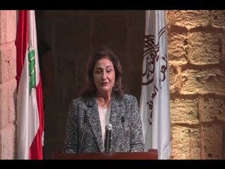 مي ميقاتي تفتتح معرض  ابتكارات عربيّة تراثيّة  - نصري الرز