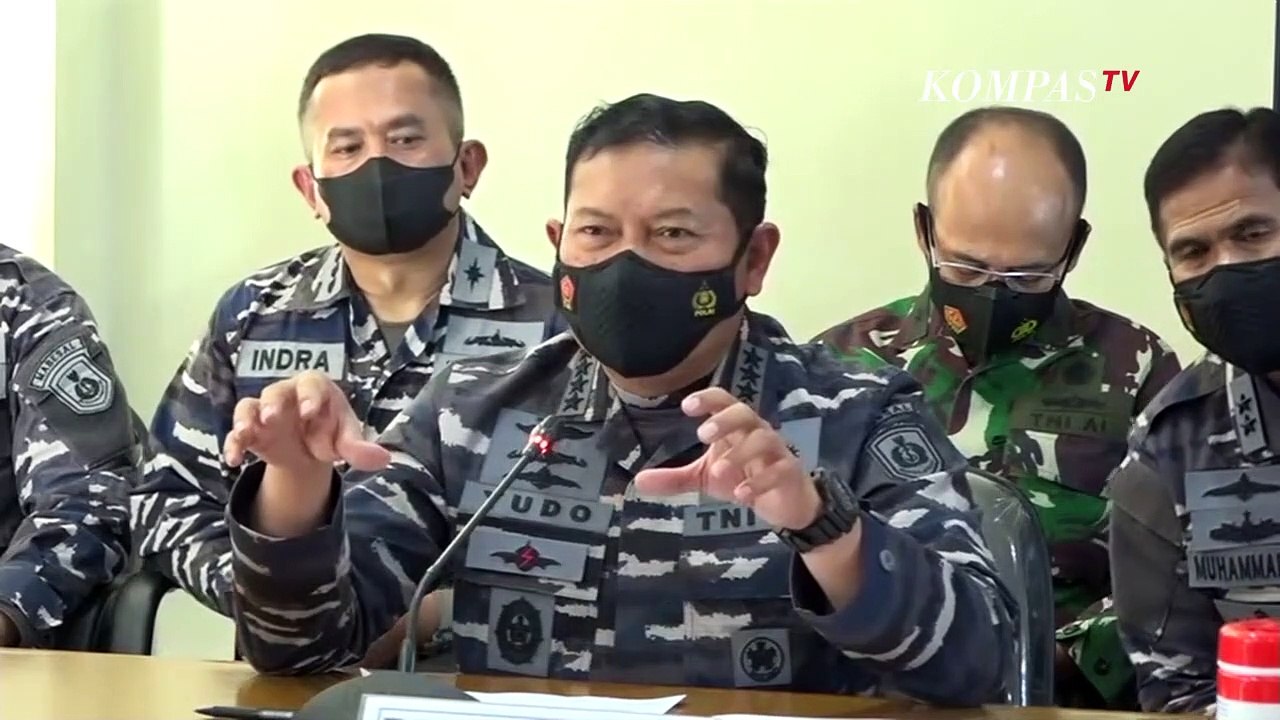 KSAL ungkap Ada Keretakan di Bagian KRI Nanggala-402, Tidak ada Ledakan..