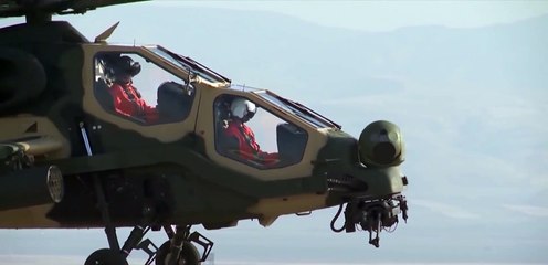 ATAK pilotları ‘Avcı’ kaskıyla vuruyor