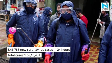 India sets another record with 3,46,786 new COVID-19 cases and 2,624 deaths in last 24 hours