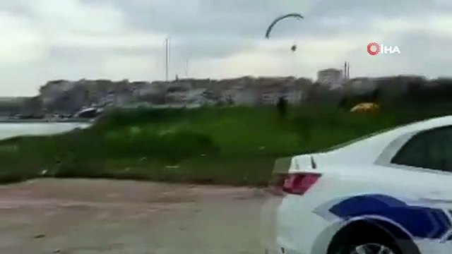 Bu kadarına da 'pes' dedirten görüntüler...Kısıtlamada paraşütle uçuş yapan 4 şahsa 12 bin 876 lira ceza