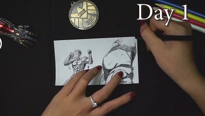 パラパラ漫画【シーズン3、エピソード1】全集中して作ってみた『ケンガンアシュラ』【Flipbook】 Saw Paing vs Yoshinari Karo 最新