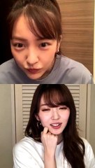 200525 Tomomi Itano Instagram live guest Suzuki Airi Part 2