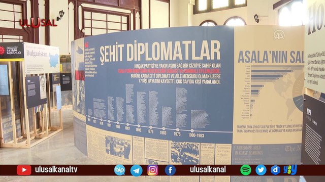 Ermeni terör örgütlerinin şehit ettiği Türk diplomatlar anılıyor