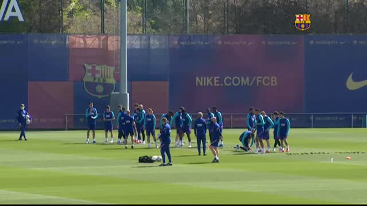 El Barça prepara el choque ante el Villarreal antes de su viaje a Castellón