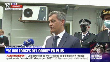 Après l'attaque à Rambouillet, Gérald Darmanin appelle à "renforcer" la sécurité des commissariats et gendarmeries
