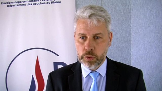 Emmanuel Fouquart candidat Rassemblement national aux départementales pour le canton de Martigues