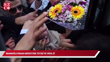 İmamoğlu’ndan Müzeyyen Teyze’ye “vefa” ziyareti