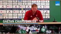 Gaëtan Charbonnier signe un doublé qui permet à Brest de gagner à Saint-Etienne
