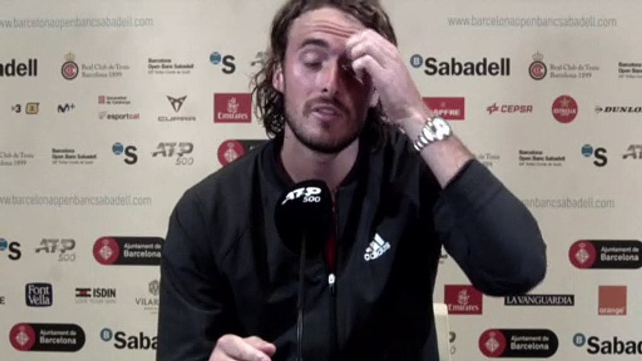 ATP - Barcelone 2021 - Stefanos Tsitsipas : "Having already beaten Rafael Nadal, that pushes me to do it again"