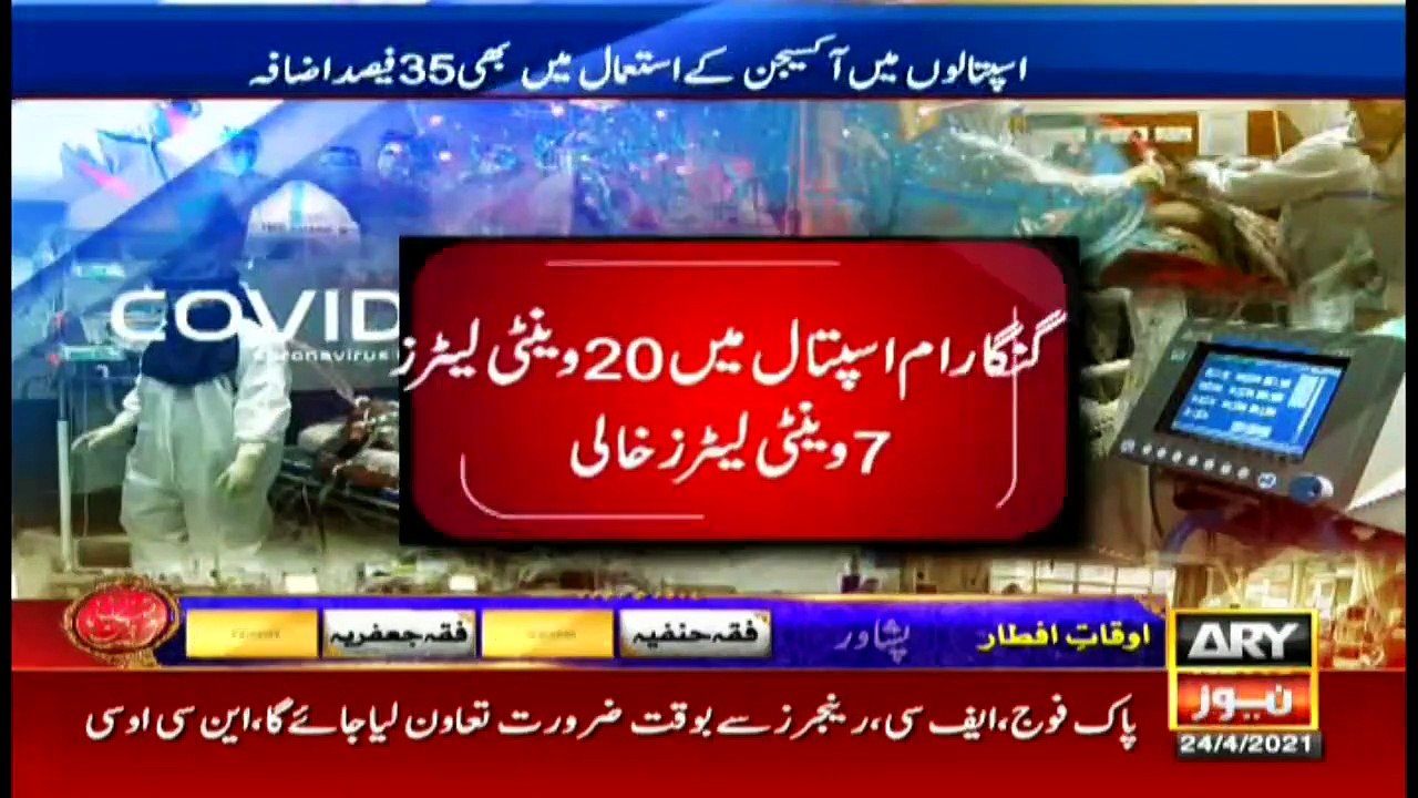 ARYNews | Bulletin | 6 PM | 24 April 2021