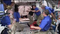 Les quatre astronautes de SpaceX, dont Thomas Pesquet, à bord de l'ISS