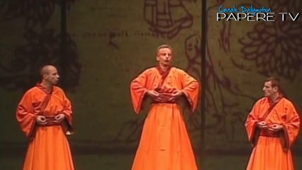 Download Video: ALDO GIOVANNI E GIACOMO i tre monaci shaolin e il tiro con l'arco Zen