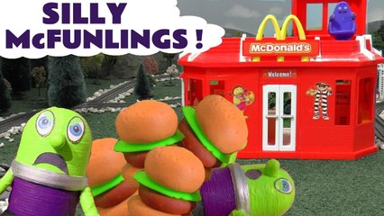 Download Video: McDonalds Funlings with Disney Cars McQueen Marvel Avengers Ironman and Thomas and Friends in this Family Friendly Full Episode English Toy Story Video for Kids from Kid Friendly Family Channel Toy Trains 4U