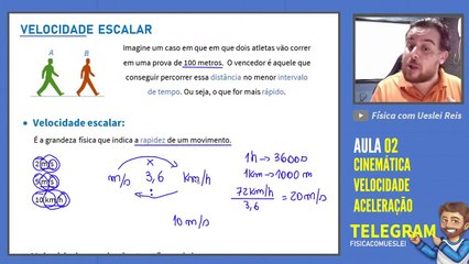 Aula 02 - Corte 07 - Velocidade Escalar Média
