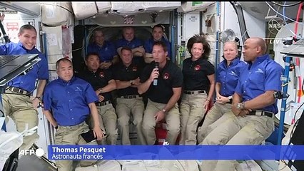 Reciclada cápsula Crew Dragon de SpaceX llevó a nueva tripulación a la ISS