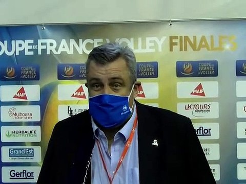 Réaction maritima: Eric Tanguy le président de la FFVB après la qualification d'Istres en finale