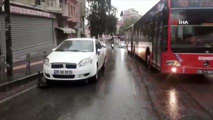 Trafik kazasında ağır yaralanan motokurye hayatını kaybetti
