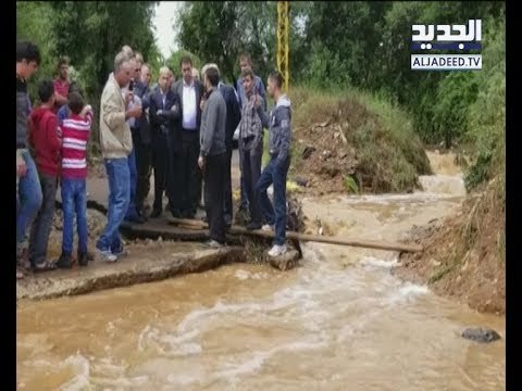 الخير يطّلع على أضرارِ العاصفة والسيول في عكار - عصام رجب