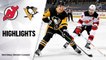 Devils @ Penguins 4/24/21 | NHL Highlights