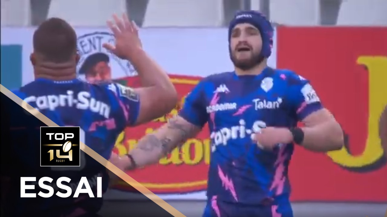 TOP 14 - Essai d'Alex ARRATE (SFP) - Paris - Pau - J22 - Saison 2020/2021
