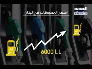 أسعارِ المحروقات ترتفع 6000 آلاف ليرة مقارنة بالعامِ الماضي - ألين حلاق