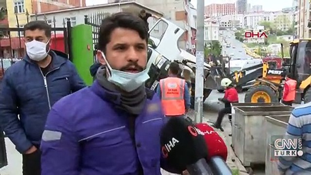 Kamyonet sürücüsü, kreş duvarına çarparak durabildi