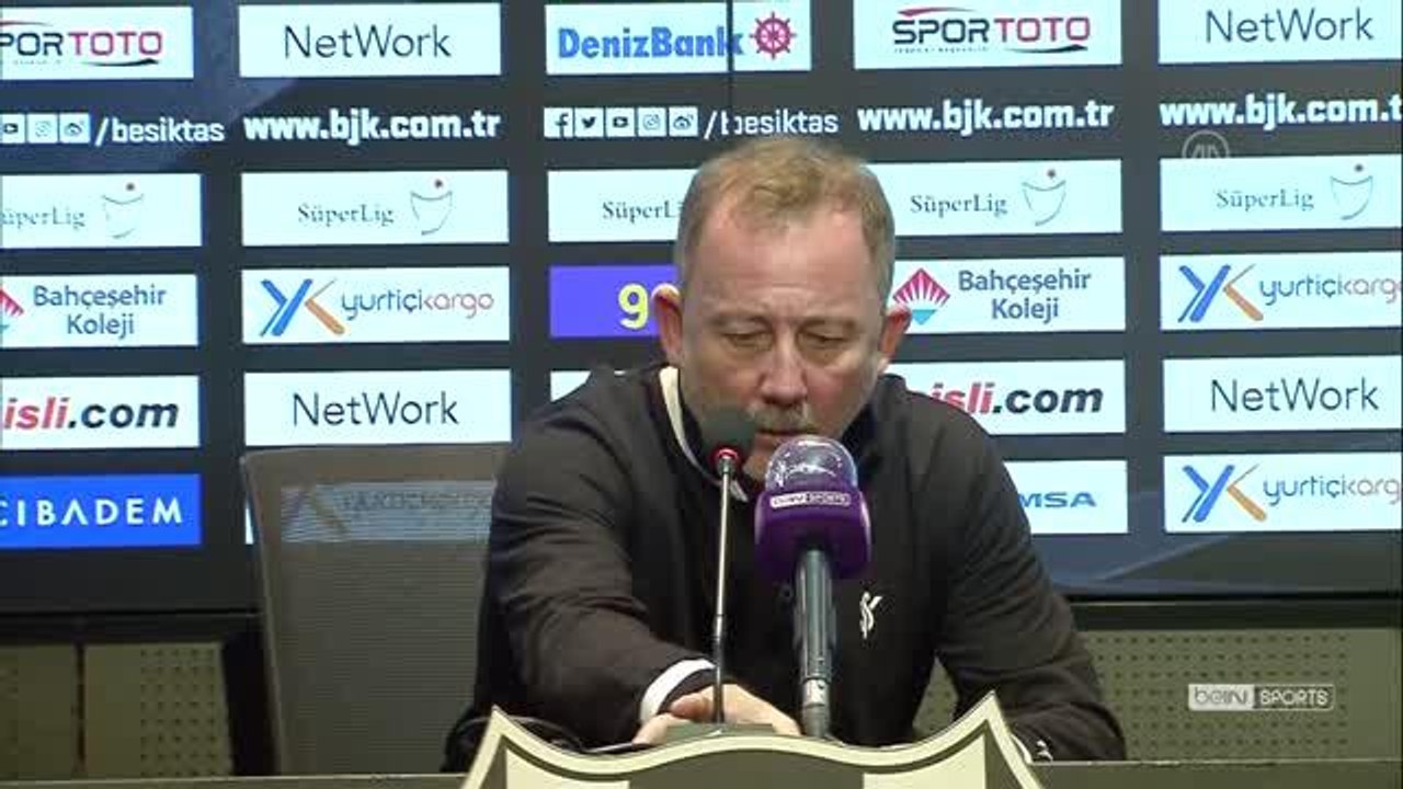 Beşiktaş-Hes Kablo Kayserispor maçının ardından - Sergen Yalçın