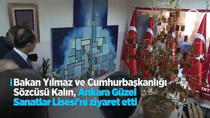 İbrahim Kalın ve Yavuz Bingöl öğrencilerle konser verdi