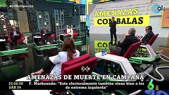 Eduardo Inda sobre las amenazas que ha recibido Pablo Iglesias
