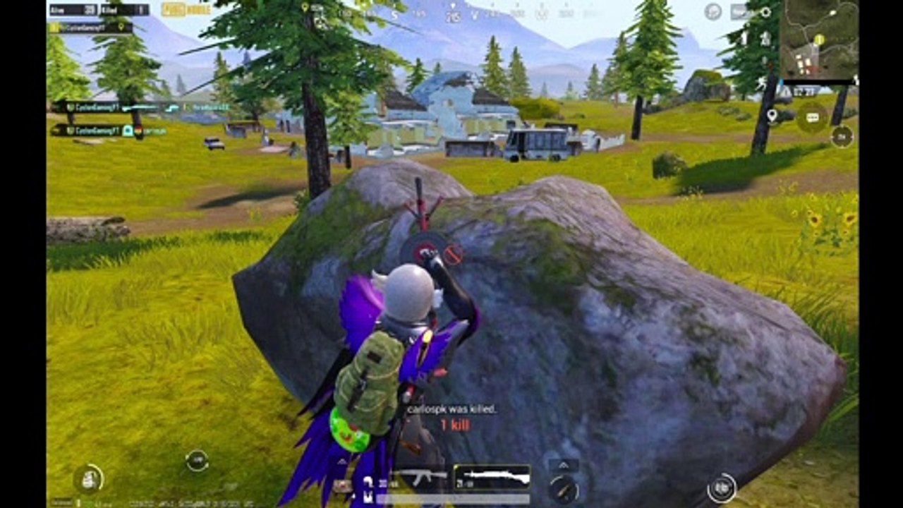 Squad Wipe with AKM+DP-28 | Pubg Mobile Rush Gameplay | Pubg Mobile #Shorts