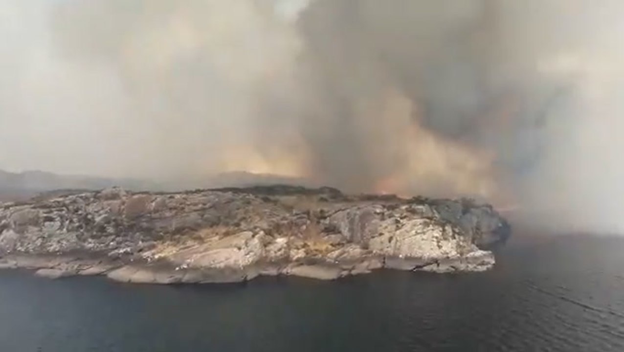 Wildfire burns through large swath of North Ireland’s oldest national park